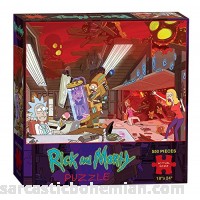 USAopoly Rick & Morty Puzzle 550 Piece Multicolor B01KBFLOAI